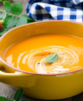 İncirli Balkabağı Çorbası